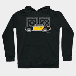 124 Barcelona Taxi Hoodie